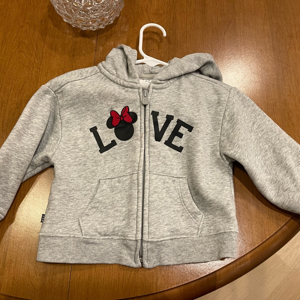Baby gap Minnie house toddler hoodie 2t
